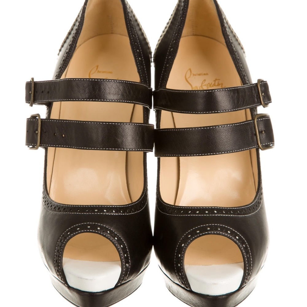 VGUC Authentic Louboutin Mary Janes